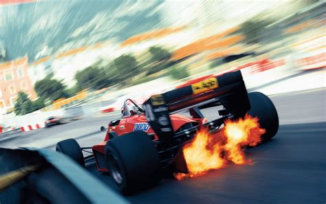 Minichamps diecast formula 1 car. This Flaming Ferrari F1 Car Is Your New Desktop Wallpaper
