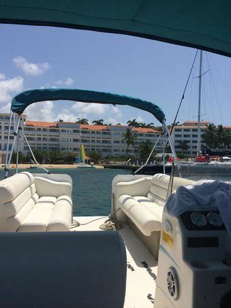 Pontoon Boat On The Way To The Nude Beach Picture Of Couples Tower My