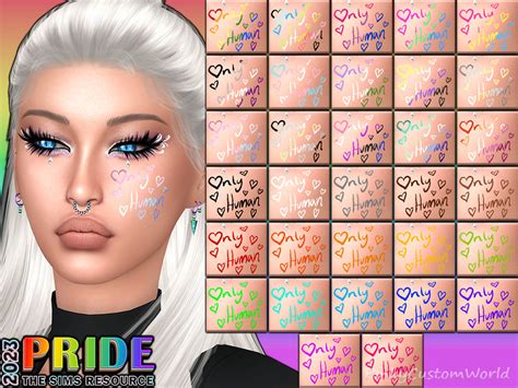 The Sims Resource Pride 2023 Only Human V1 Set