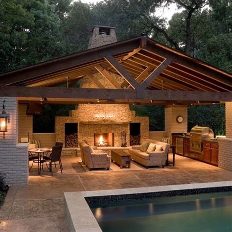 Check spelling or type a new query. Pool House with Outdoor Kitchen 481x481 : Houseporn