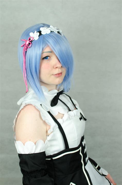 Rem Cosplay From Re Zero By Asherino On Deviantart
