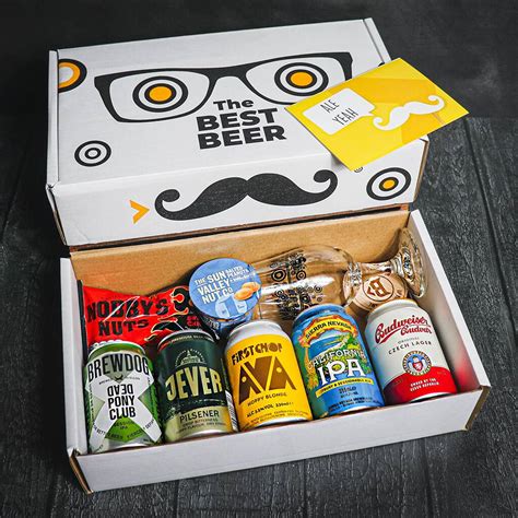 Beers Of The World T Set With Glass And Snacks By Spiritsmith