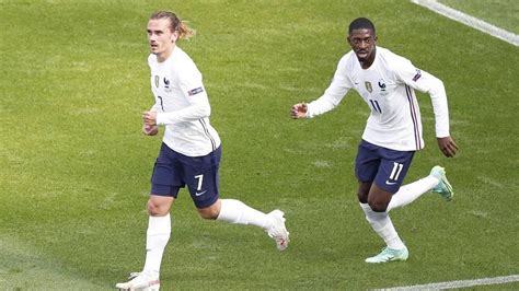 Videoda dembele, griezmann'a, bütün o çirkin yüzler sen oyun oynayabilesin diye ifadelerini kullanıyor. Euro 2021: Griezmann: Benzema helps France a lot, we are all with him | Marca