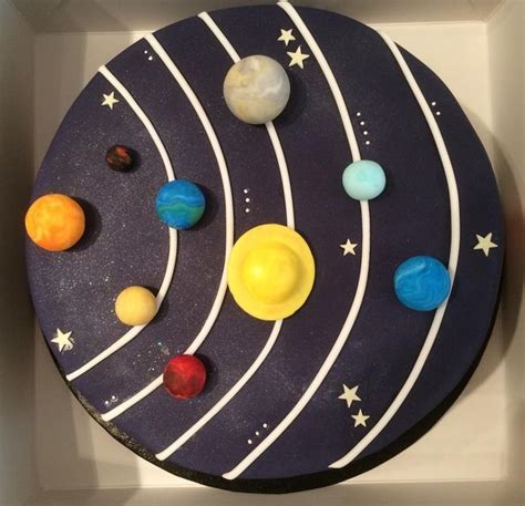 Beautiful, free images gifted by the world's most generous community of photographers. Image result for space birthday cake | Solar system cake ...