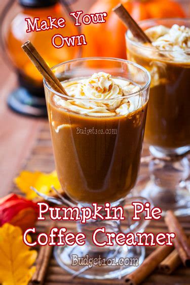 Homemade Pumpkin Pie Spice Coffee Creamer Mix Recipe