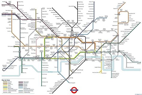 London Underground The Best Alternative Tube Maps London Tube Hd