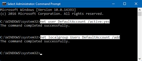 2 Ways To Enable Default Account On Windows 10 Pc