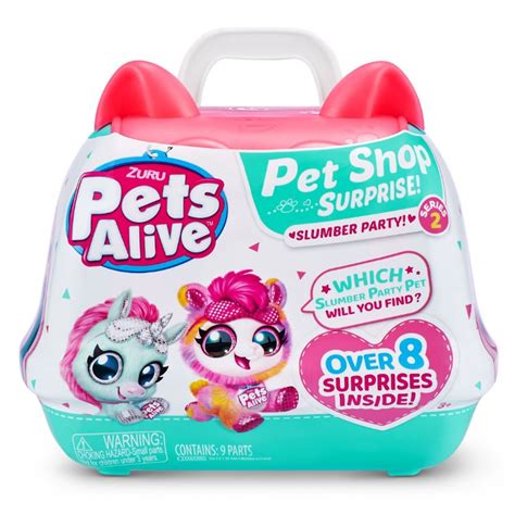 Pets Alive Pet Shop Surprise Series 2 Assorted Dolls Pets Prams