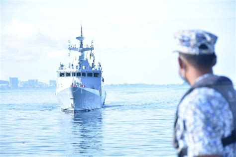 Kapal Lms Kedua Tldm Sundang Selamat Tiba Di Pengkalan Kota Kinabalu