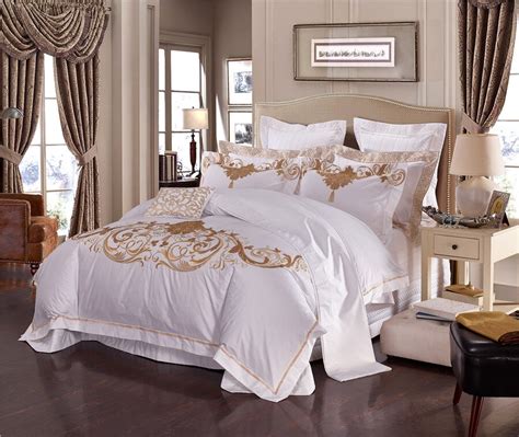 Waliicorners Luxury 100s Egyptian Cotton Queen King Size Royal Bedding