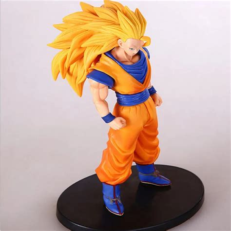 Buy Anime Dragon Ball Z Action Figure Goku Super Saiyan 3 Son Goku Pvc Dragon