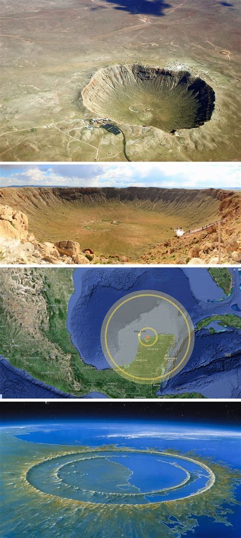 Chicxulub Crater Yucatan Mexico Impact Crater Yucatan Mexico