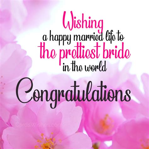 Top Wedding Wishes And Quotes For Bride