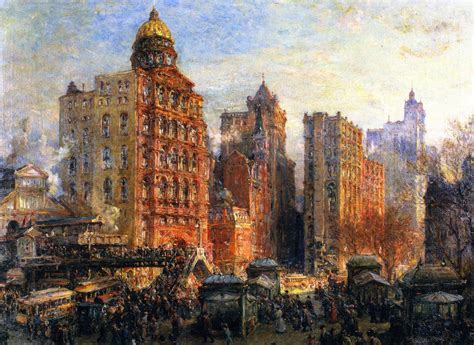 Oil Painting Of New York City The Best Picture Of Painting