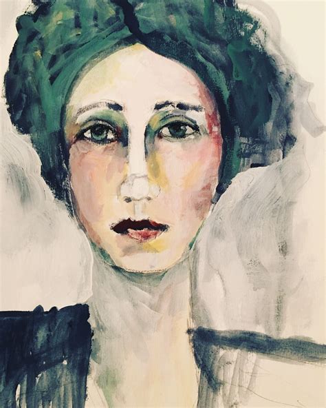 Abstract Portrait Watercolor Portraits Portrait Drawing Abstract Art