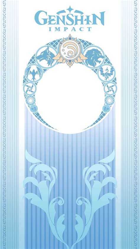 Genshin Character Card Template
