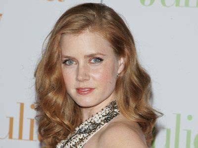 Amy Adams Sports A Warm Wearable Shade Of Strawberry MarieClaire