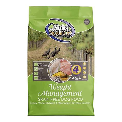 Maybe you would like to learn more about one of these? Nutrisource Weight Management Grain Free Dry Dog Food - OK ...