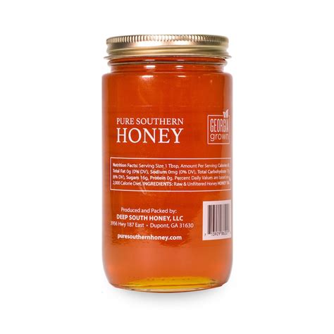 Pure Southern Honeys 100 Raw Unfiltered Unheated Honey Etsy