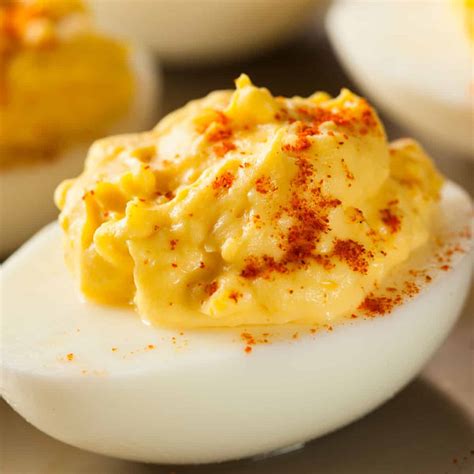 No Mayo Deviled Eggs Recipe Cart