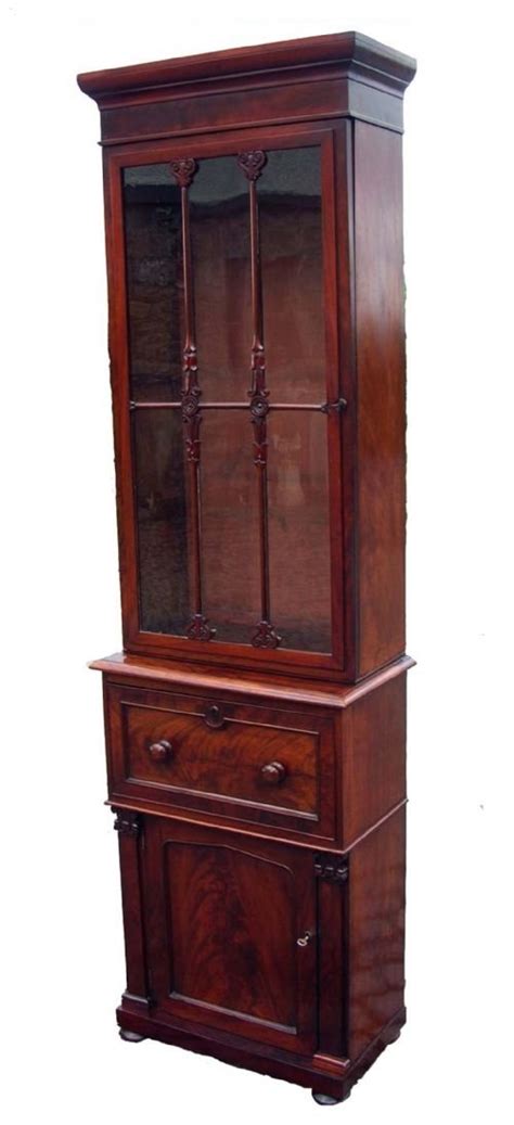 Enjoy free shipping on most stuff, even big stuff. Antique Regency Narrow Mahogany Bookcase | 87364 ...