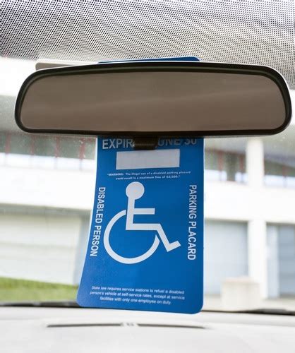 Vehicle Code 4461 Cvc Misuse Of Disability Placards Or