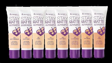 Rimmel Stay Matte Liquid Mousse Foundation First Impression Youtube