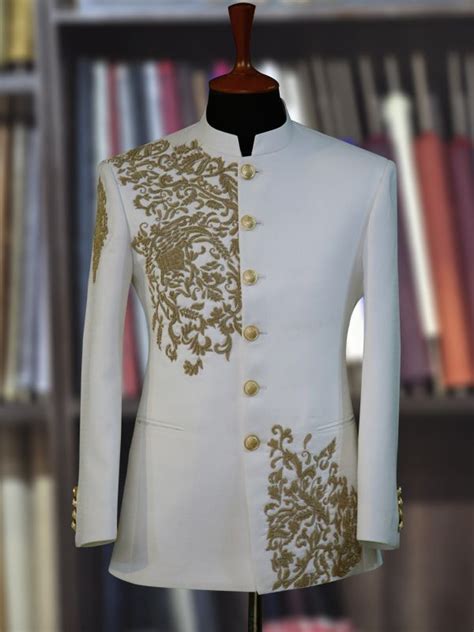 Get White Embroidered Prince Suit Buy Designer Prince Suit Prince