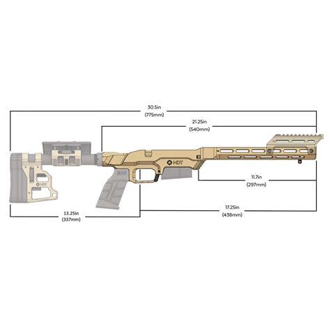 Mdt Lss Xl Gen Carbine Stock Chassis System Remington Sa Rh Fde Brownells Benelux