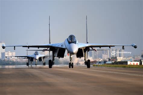 Su 35 Fighter Jets Take Off For Round The Clock Training Ministry Of