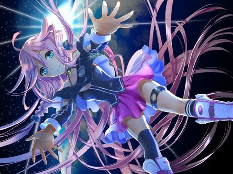 Boots Outer Space Vocaloid Stars Blue Eyes Planets Skirts