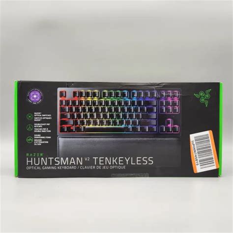 Razer Huntsman V2 Tkl Tenkeyless Gaming Keyboard Fastest Clicky Optical
