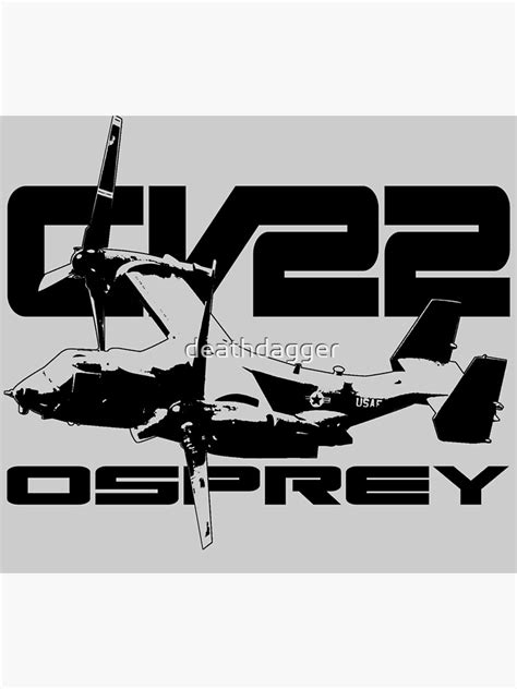 Cv 22 Osprey Poster For Sale By Deathdagger Redbubble
