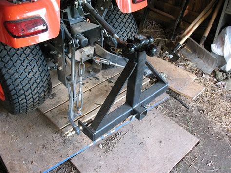 Trailer Hitch Ball On Bx 3 Point Or Drawbar My Tractor Forum