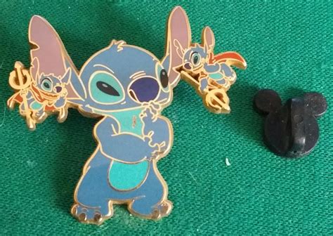 Disney Pin Stitch With Devils Di Collezionandoelbet Su Etsy Disney Stitch Pins Lilo And Stitch