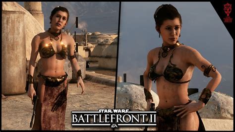 I Can T Believe They Actually Did This Slave Leia Mod Showcase Star Wars Battlefront 2 Mods
