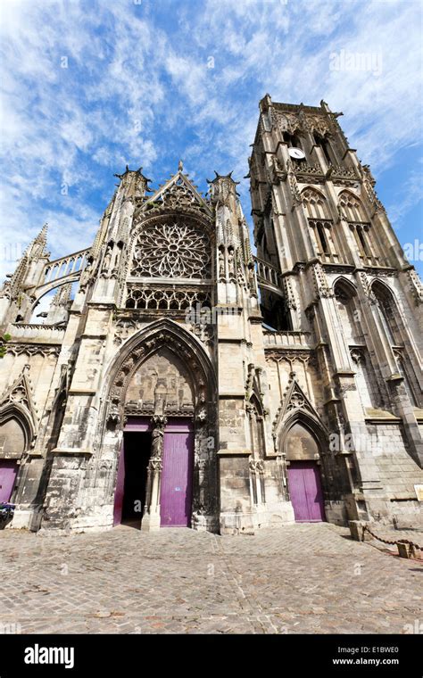 Saint Jacques Cathedral At Dieppe Normandy France Stock Photo Alamy