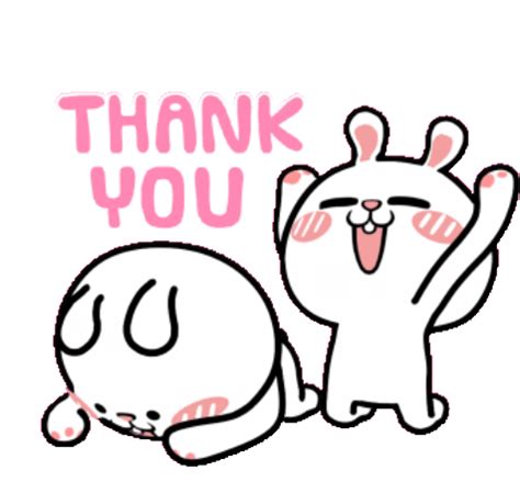 Thank You Hase Sticker Thank You Hase Discover Share Gifs