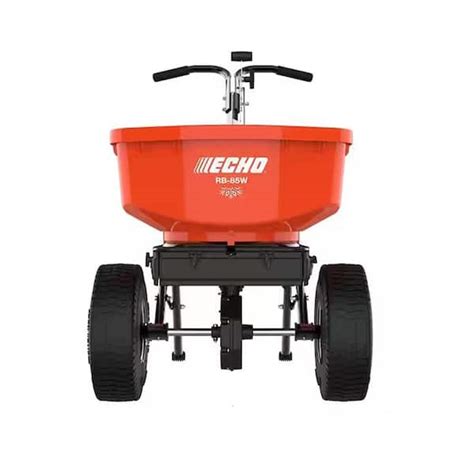 Echo 85 Lbs Capacity Winter Stainless Steel Pro Broadcast Spreader For
