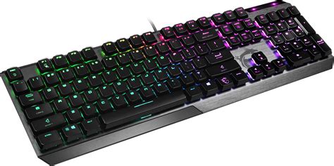 Msi Introduces Vigor Gk50 Mechanical Keyboard With Kailh Choc Switches