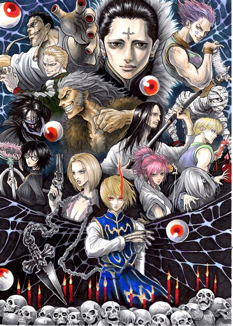 Phantom Troupe Wallpaper Spider Most Of The Members Hail From Meteor City