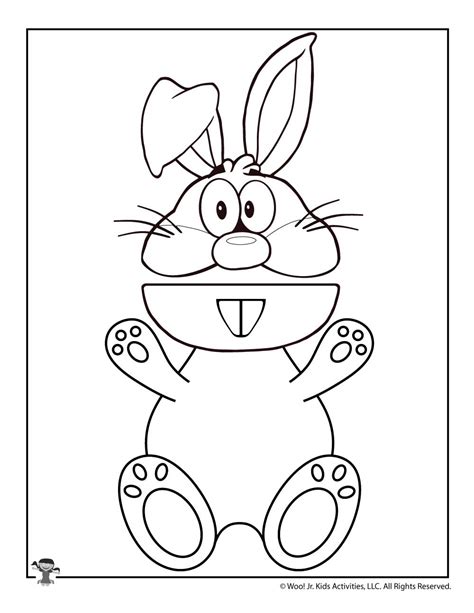 Free Printable Paper Bag Bunny Puppet Templates Printable Word Searches