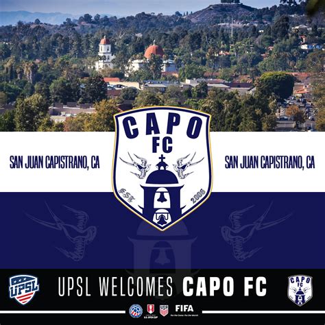 Upsl Announces Southern California Expansion With Capo Fc Astoria