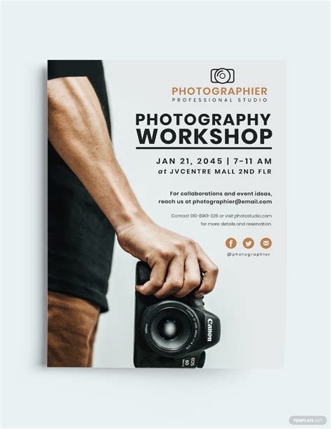 Photography Flyer Template Free