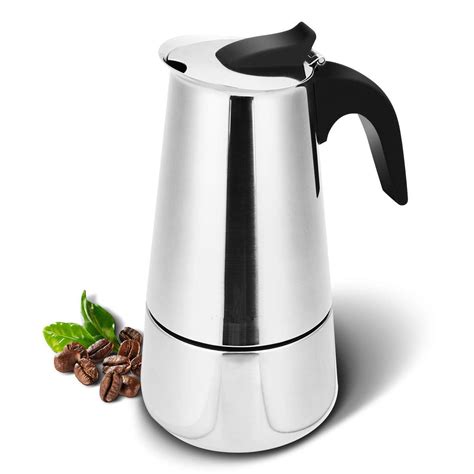 9 Cup Stainless Steel Espresso Mocha Coffee Maker Pot Percolator Gas