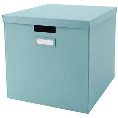 Ikea Storage Box With Lid Light Blue 1421481123186