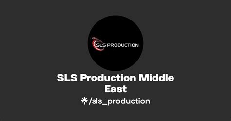Sls Production Middle East Twitter Instagram Facebook Linktree