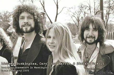 Lindsey Buckingham Carol Ann Harris And Richard Dashut Stevie Nicks Fleetwood Mac Fleetwood