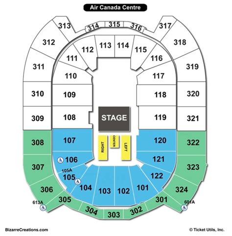 Scotiabank Arena Seating Chart Seating Charts And Tickets