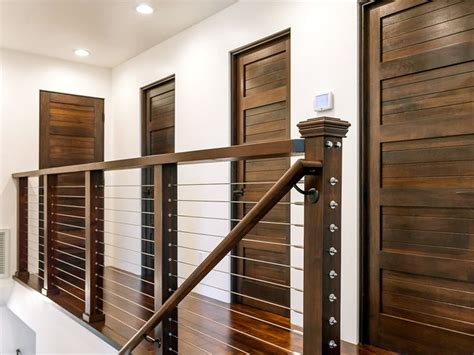 Download glass banister images and photos. 9 best Interior Cable Railing Systems images on Pinterest ...